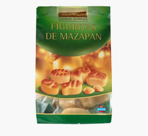 Figuritas de mazapán de Hacendado (Mercadona).