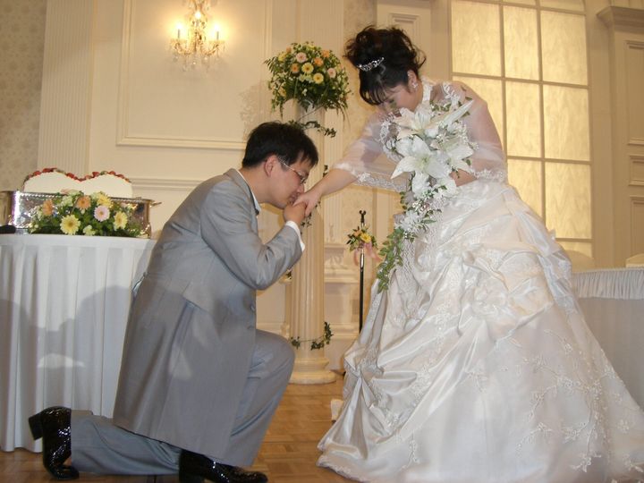 結婚式でのサプライズプロポーズ