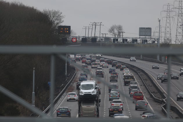 The M1 motorway was reopened before 9am on Christmas day 