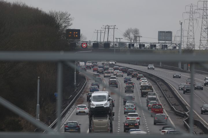 The M1 motorway was reopened before 9am on Christmas day 