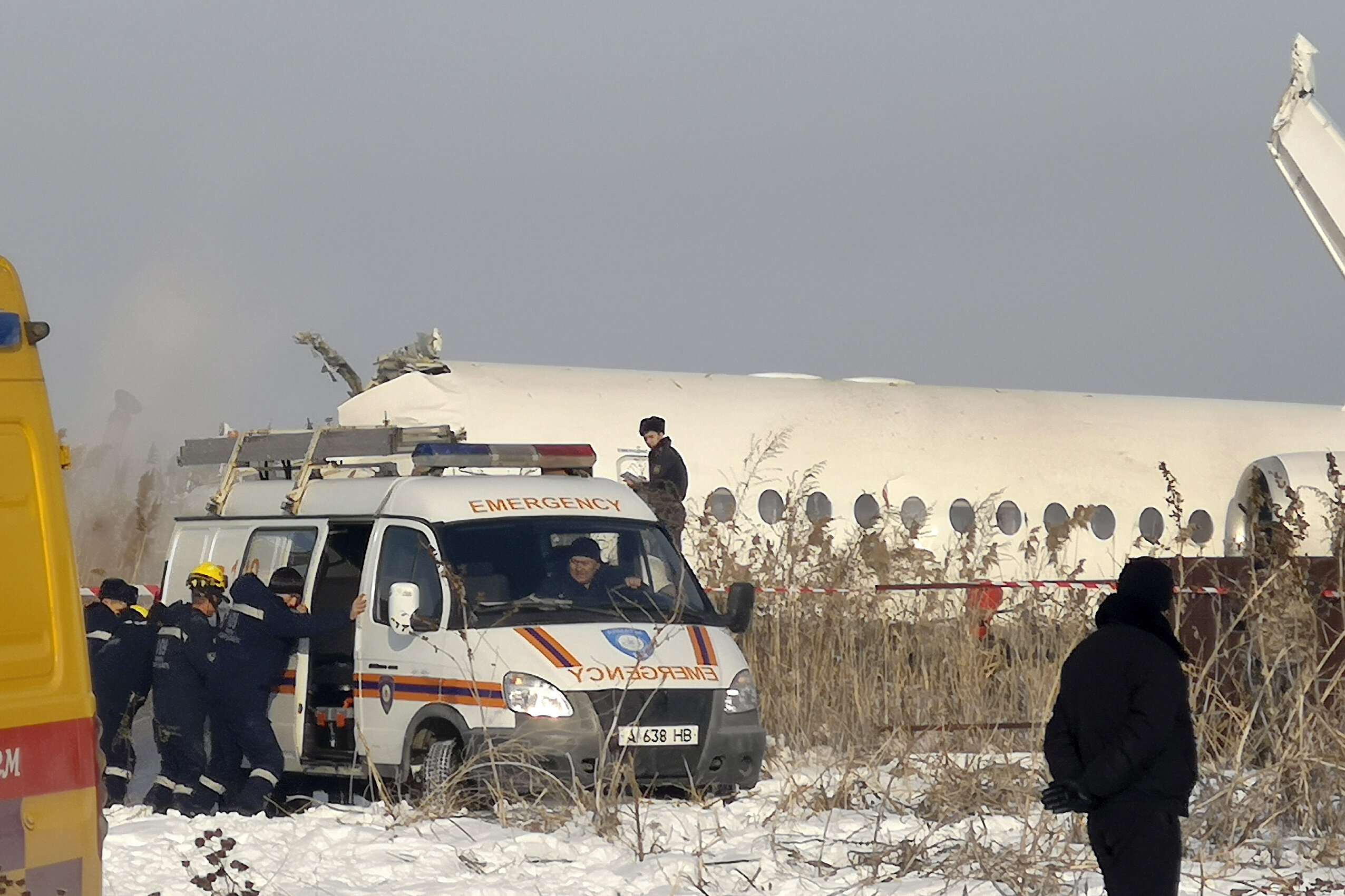 Kazakhstan Plane Crashes Shortly After Take-Off, Killing At Least 12 ...