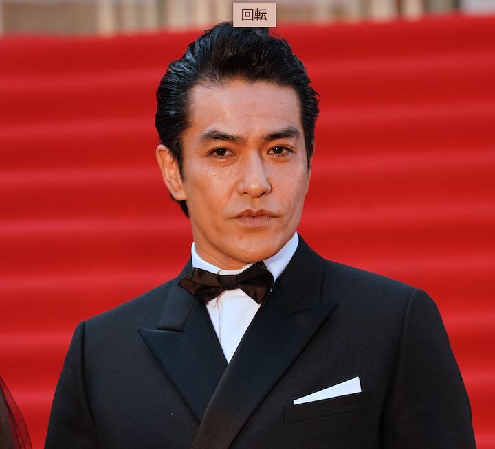 開幕した第３２回東京国際映画祭のレッドカーペットに登場した俳優の北村一輝さん