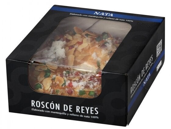 Roscón de Reyes de la cadena de supermercados Carrefour.