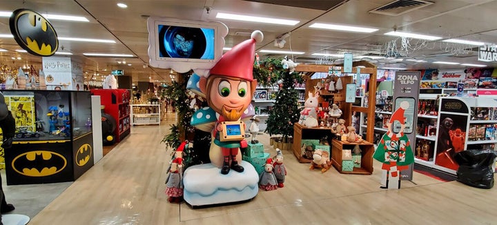 Nueva juguetería de El Corte Inglés en el centro comercial de Callao.