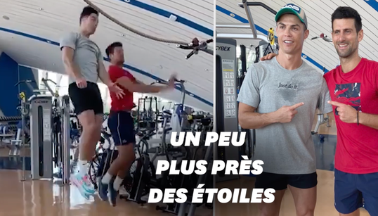 Ronaldo livre à Djokovic les secrets de ses sauts