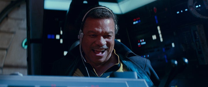 Lando is the man-do. (Not <a href="https://www.huffpost.com/topic/the-mandalorian" target="_blank" role="link" class=" js-entry-link cet-internal-link" data-vars-item-name="the Mando" data-vars-item-type="text" data-vars-unit-name="5e011966e4b05b08bab96b07" data-vars-unit-type="buzz_body" data-vars-target-content-id="https://www.huffpost.com/topic/the-mandalorian" data-vars-target-content-type="feed" data-vars-type="web_internal_link" data-vars-subunit-name="article_body" data-vars-subunit-type="component" data-vars-position-in-subunit="7">the Mando</a>, though.)