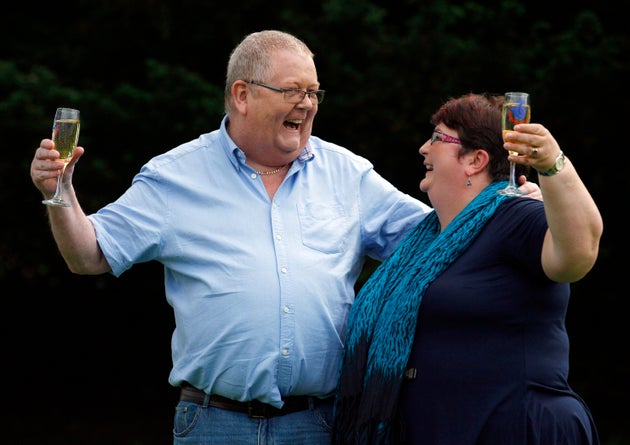 Colin Weir and his wife Chris in 2011.