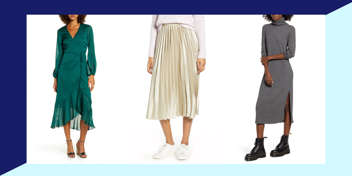 Midi Dresses And Skirts Hiding In Nordstrom's Sale