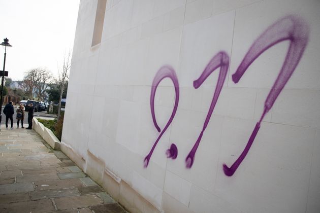 Anti-Semitic Graffiti Scrawled On London Synagogue And Shops During Hanukkah