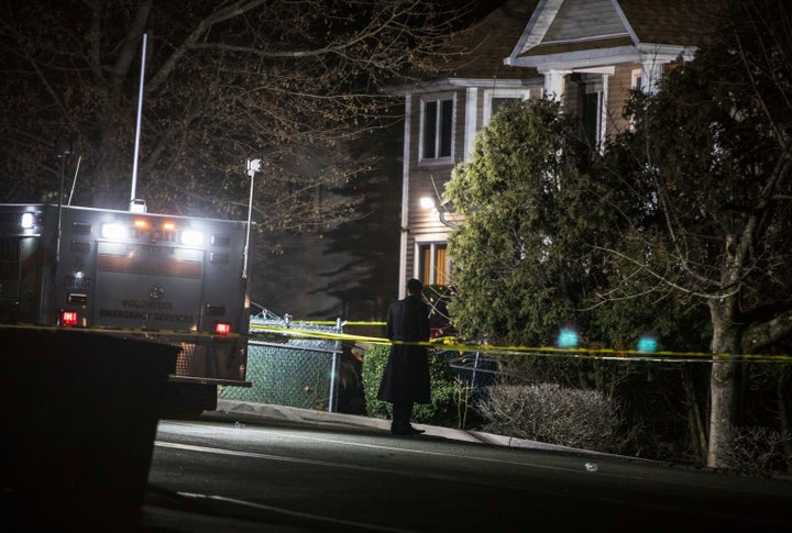 A rabbi's home in Monsey, New York, north of Manhattan, was the site of a stabbing during a Hanukkah celebration on Dec. 29, 2019.