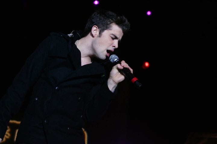 Joe McElderry performing in 2010