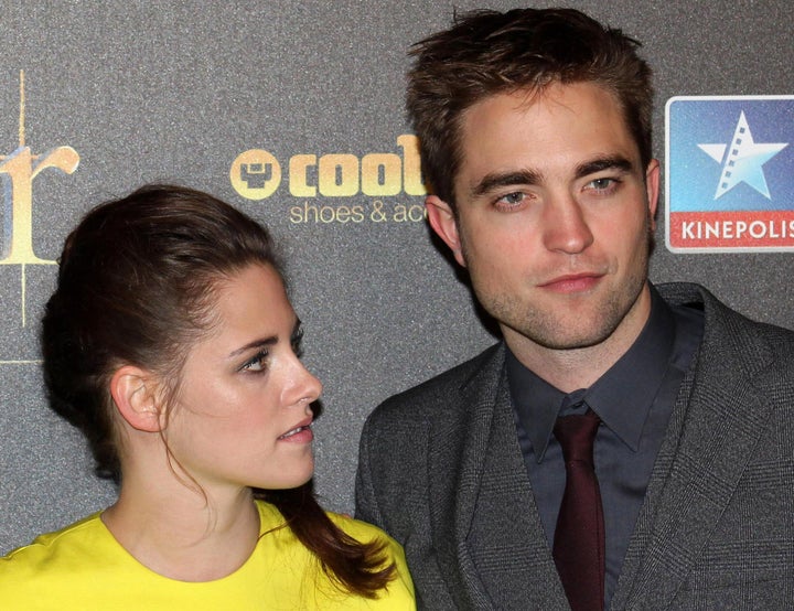 Kristen Stewart and Robert Pattinson promote "The Twilight Saga: Breaking Dawn - Part 2" in Madrid in 2012.