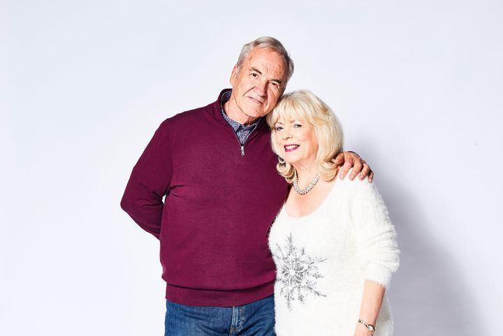 Larry Lamb with Alison Steadman as Gavin & Stacey's Mick and Pam Shipman