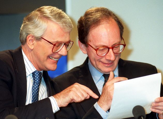 Prime minister John Major and foreign secretary Malcolm Rifkind.