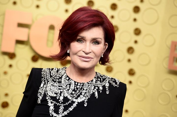 Sharon Osbourne arrives at the 71st Primetime Emmy Awards on Sunday, Sept. 22, 2019, at the Microsoft Theater in Los Angeles. (Photo by Jordan Strauss/Invision/AP)