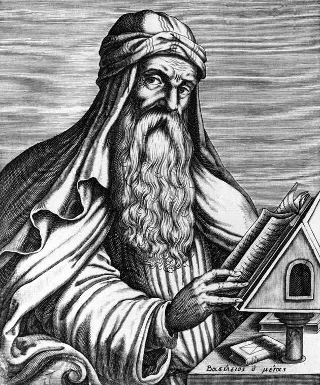 Portrait de l'évêque Basile de Césarée, considéré comme un des Pères de l'Eglise d'Orient. (Photo by API/Gamma-Rapho via Getty Images)