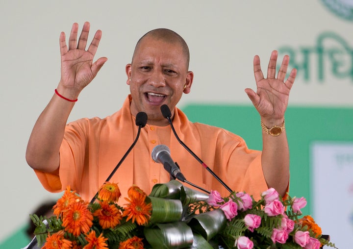 Uttar Pradesh Chief Minister Yogi Adityanath in a file photo. 