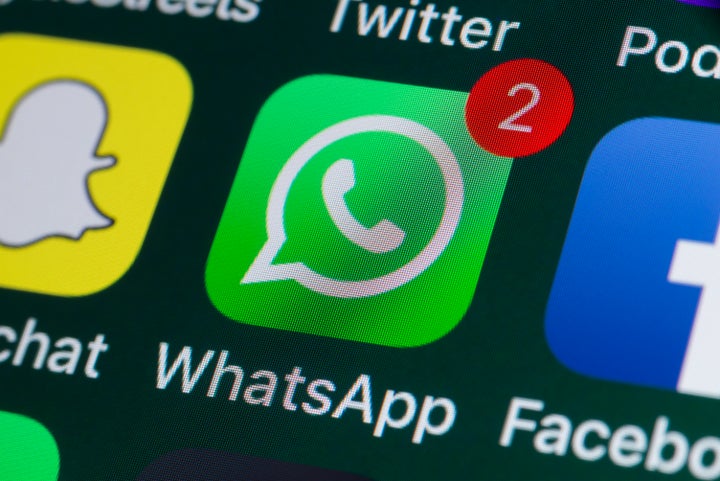 A representative image of the WhatsApp icon. 