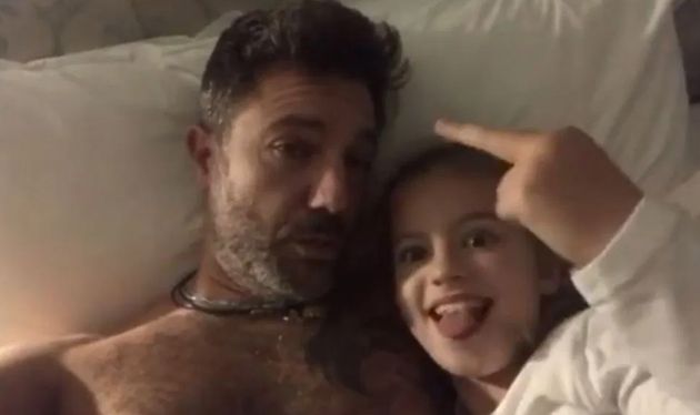 Gino D’Acampo’s Daughter Lets Trolls Know What She Thinks After TV Chef Is Criticised For Sharing Pic Of Them In Bed