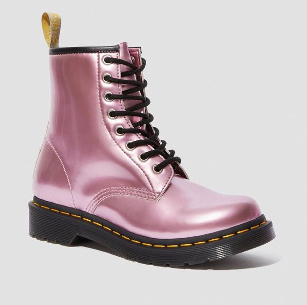 Dr. Martens, Vegan 1460 Metallic Ankle Boots