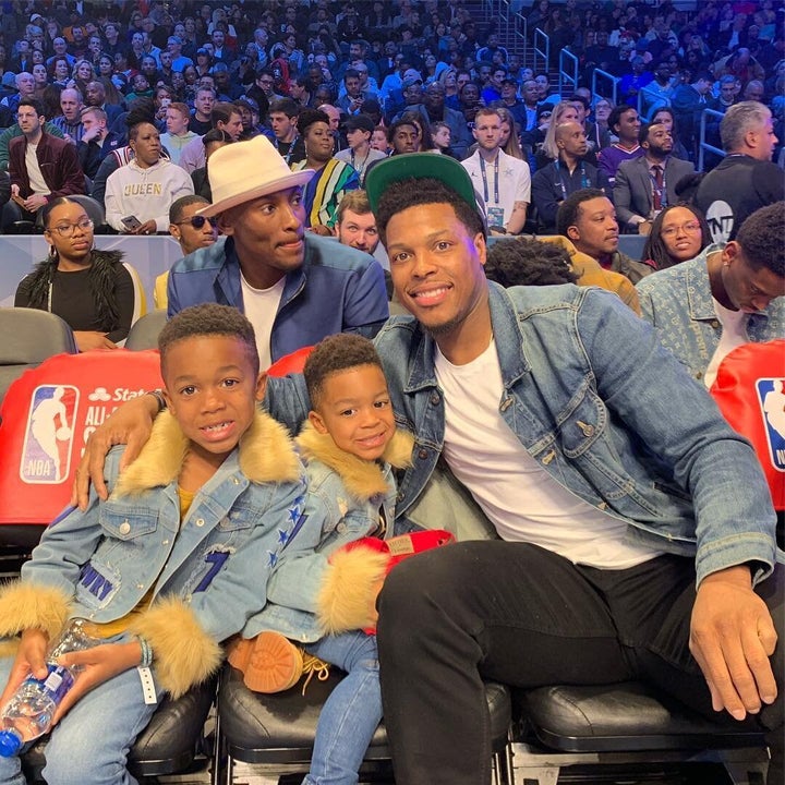 Kyle Lowry has two sons, Kameron and Karter, with wife Ayahna Cornish.