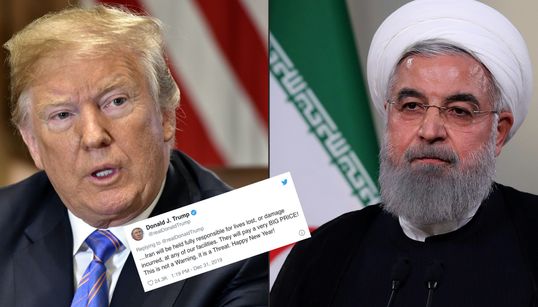 “Ils paieront LE PRIX FORT!”: Trump menace l’Iran après l’attaque de l’ambassade en