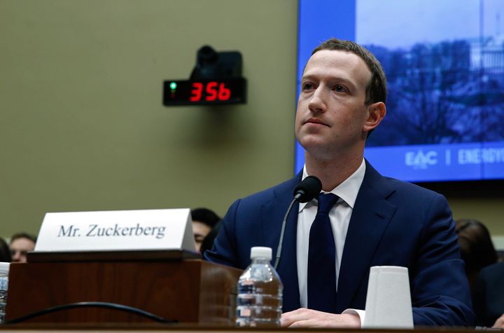 Facebook CEO Mark Zuckerberg contends that his company doesn't sell user data and that it should be exempt from the new law.