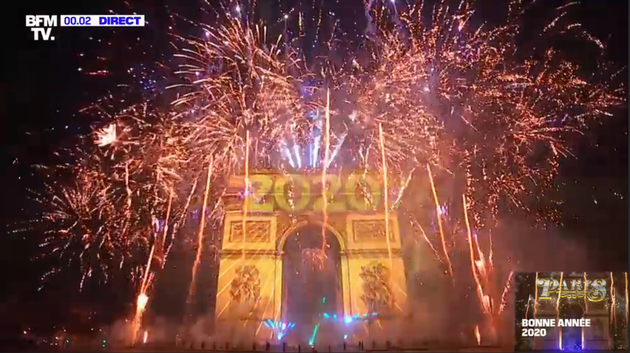 Résultat de recherche d'images pour "bonne année image jour de l'an 2020 champs elysées"