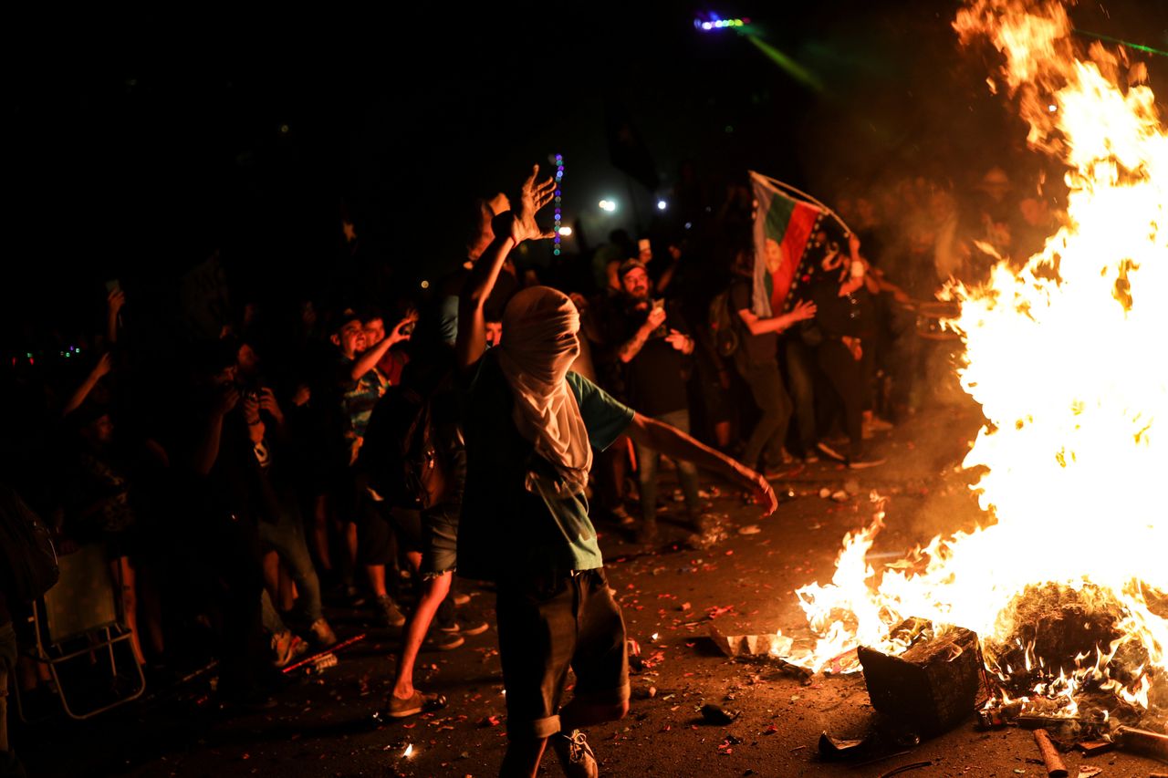 Στην Χιλή οι διαδηλώσεις συνεχίστηκαν και την παραμονή της Πρωτοχρονιάς 