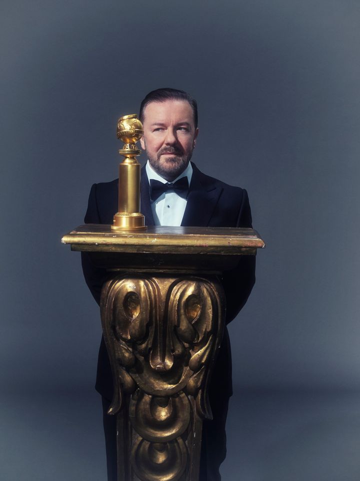 Ricky Gervais will host this year's Golden Globes