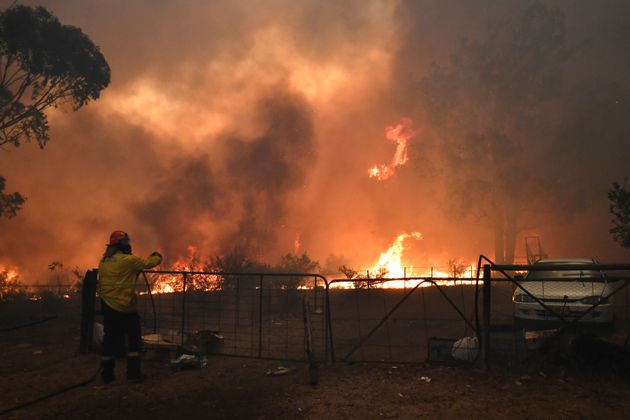 Keaton died whilst on duty at Green Wattle Creek, pictured here on December 19