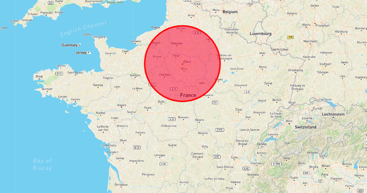 L Enormite Des Incendies En Australie Vue D Une Carte De