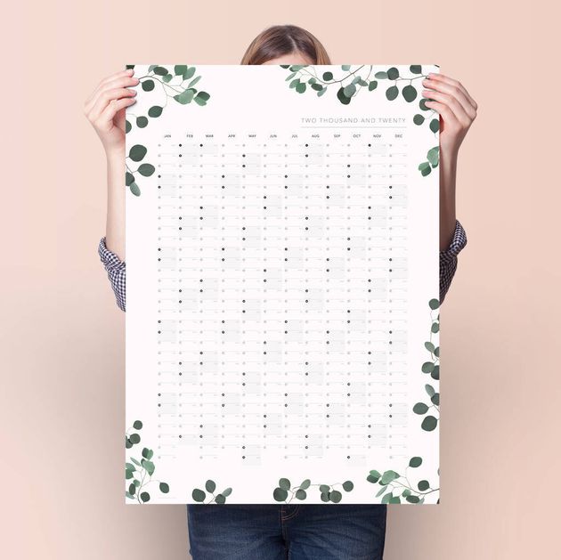 Eucalyptus Wall Planner