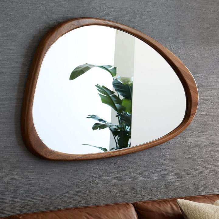 West Elm Asymmetrical Wall Mirror in Acorn, John Lewis,£349.00 