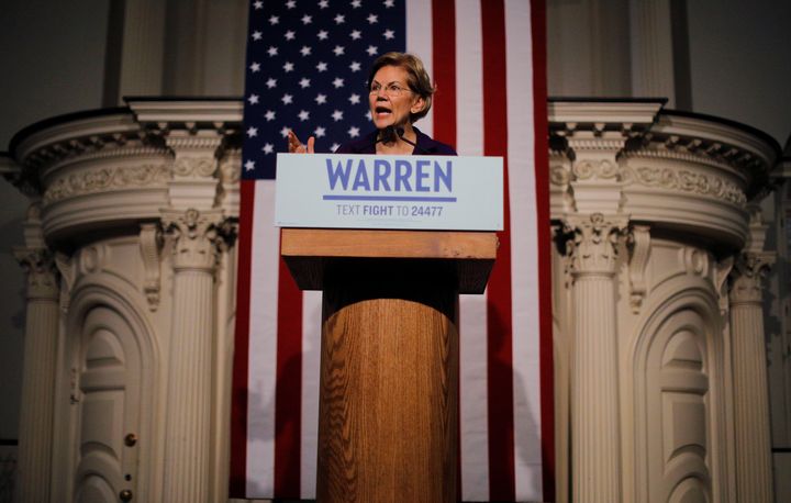 Sen. Elizabeth Warren, like the other leading Democratic candidates for president, did not reveal how much money remains in her campaign account.