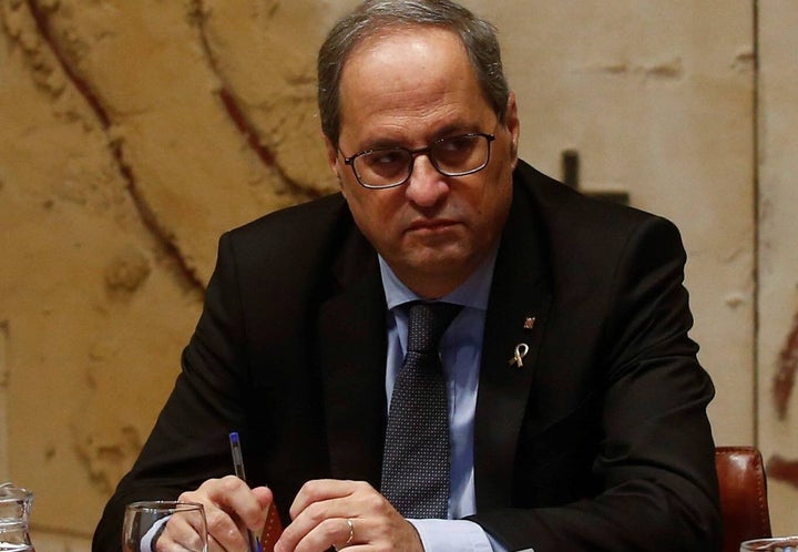 El presidente de la Generalitat, Quim Torra.