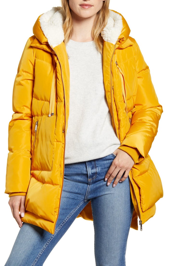 Sam edelman yellow on sale coat