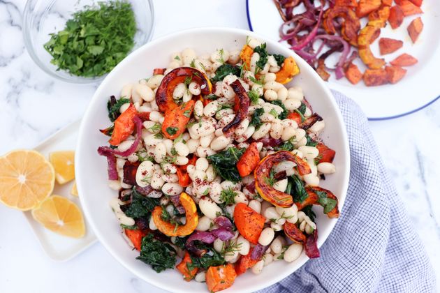 This Warm Braised Bean Salad Will Help You Keep Your Healthy Resolutions
