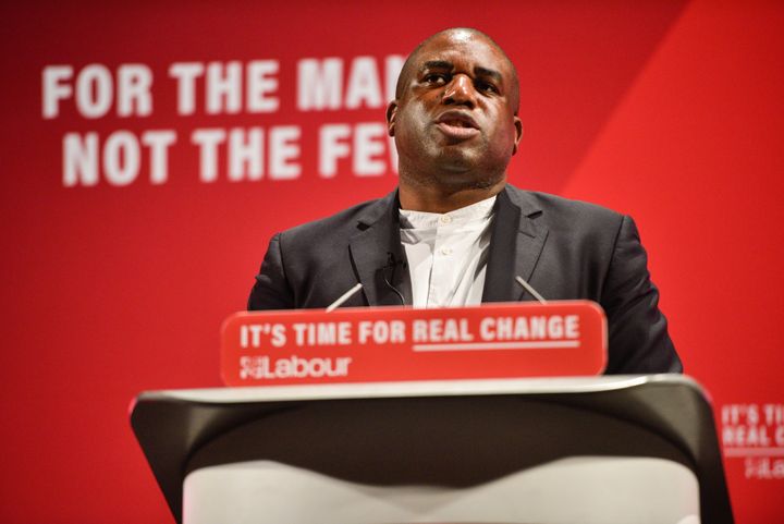 Labour MP David Lammy has said he won't be running as a leadership candidate. 