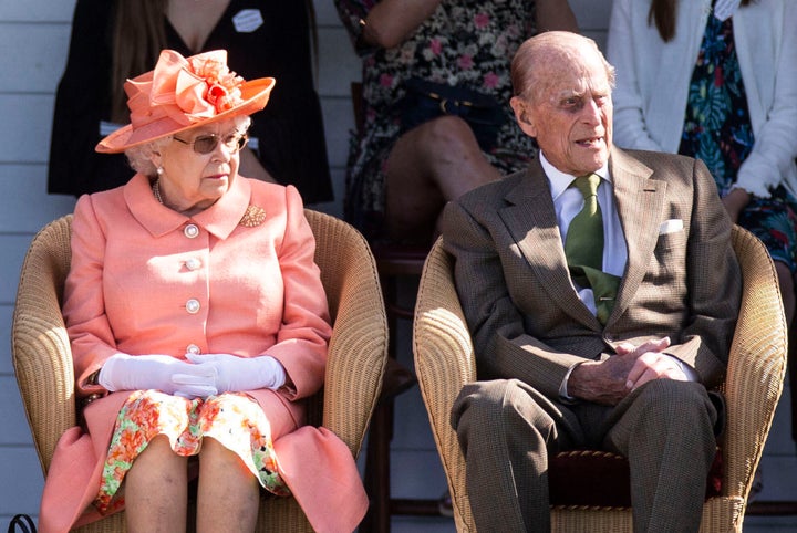 December 20th 2019 - Prince Philip The Duke of Edinburgh has been hospitalized. He was admitted to a London hospital as a precautionary measure for observation and to receive treatment for a pre-existing condition. - File Photo by: zz/KGC-107/STAR MAX/IPx 2018 6/24/18 Her Majesty Queen Elizabeth II and Prince Philip The Duke of Edinburgh at the Royal Windsor Cup Final at the Guards Polo Club and the British Driving Society Annual Show at Smith's Lawn in Windsor Great Park. (Windsor, Berkshire, England, UK)