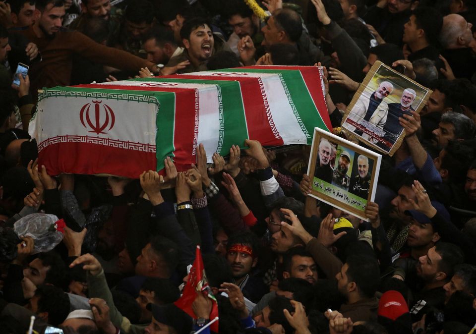 In Pictures: Huge Crowds Mourn Qassem Soleimani Killed In US Drone Strike