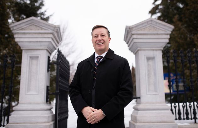 Bryan Brulotte, who is entering the leadership race for the Conservative Party of Canada, is shown in Ottawa.