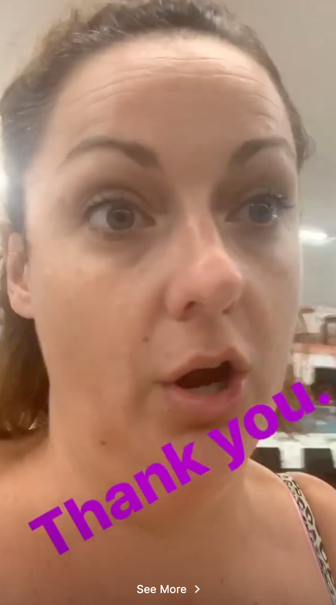 Celeste Barber gives an update on her bushfire fundraiser.