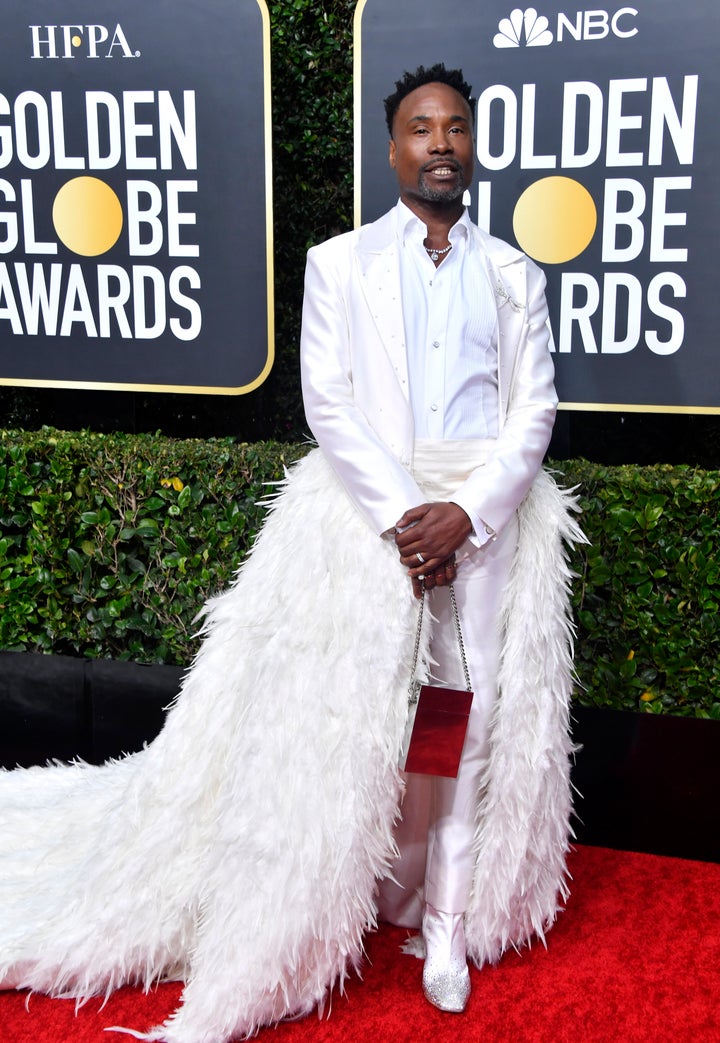 Billy Porter attends the 77th Annual Golden Globe Awards at The Beverly Hilton Hotel on January 5, 2020, in Beverly Hills, California.