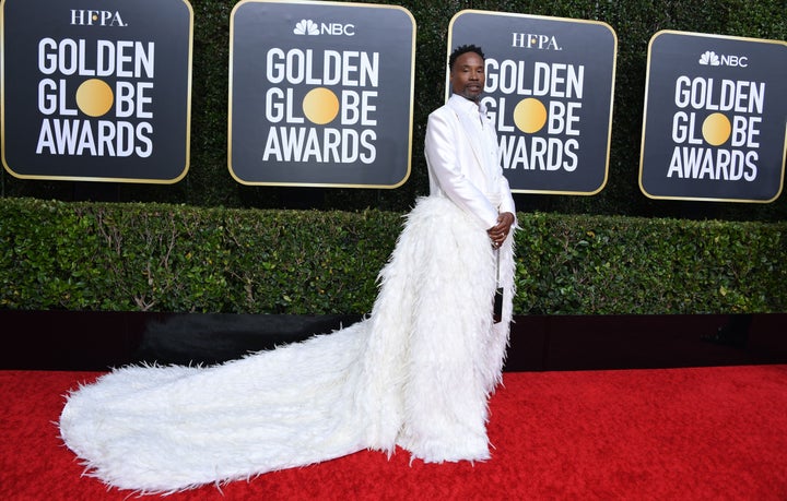 "Pose" star Billy Porter at the Golden Globes.