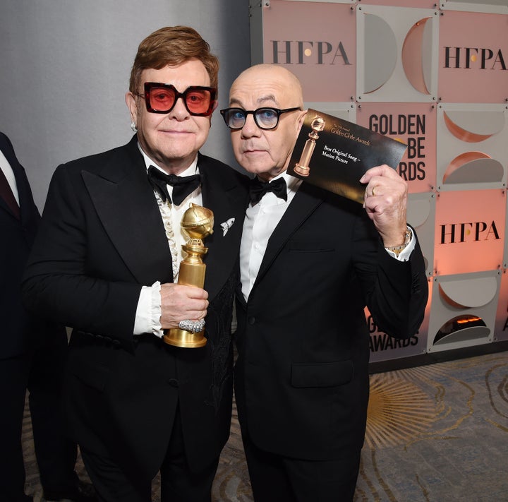 Elton John and Bernie Taupin