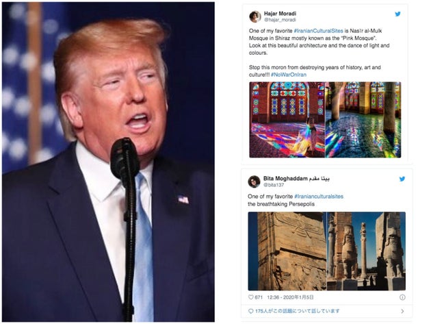 イランの名所をツイートする人が続出 トランプ大統領の 52カ所を攻撃 宣言で文化財破壊に懸念 ハフポスト