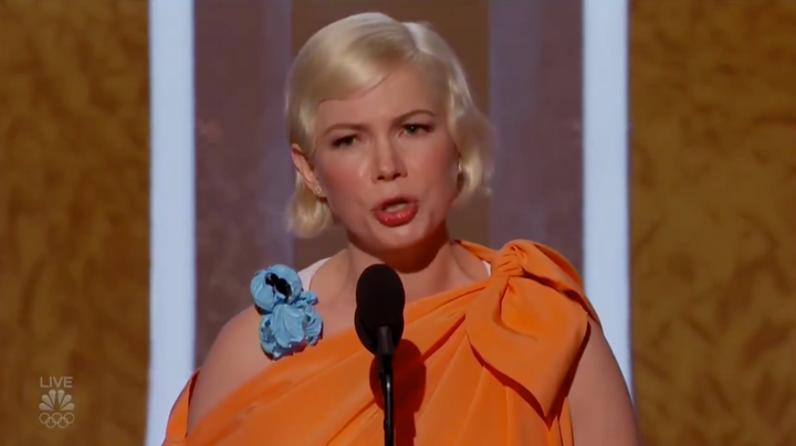 Michelle Williams reçoit le Golden Globe de la meilleure actrice pour sa performance dans «Fosse/Verdon».