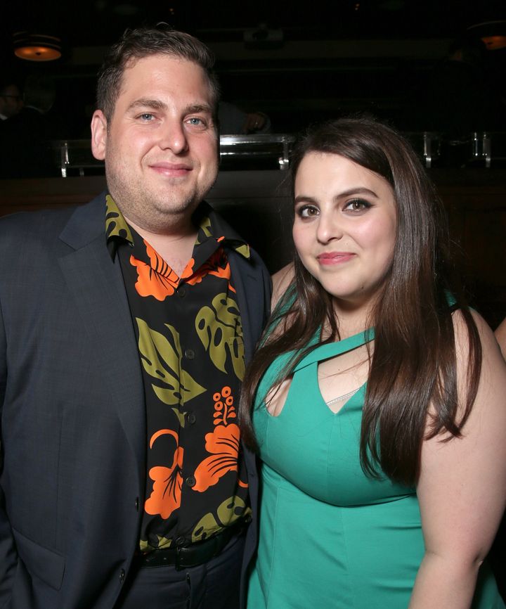 Jonah Hill and sister Beanie Feldstein attend the after-party for the premiere of Universal Pictures' "Neighbors 2: Sorority Rising" in 2016.