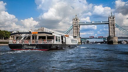 Bateaux London Thames Sunday Lunch Jazz Cruise for Two, Red Letter Days